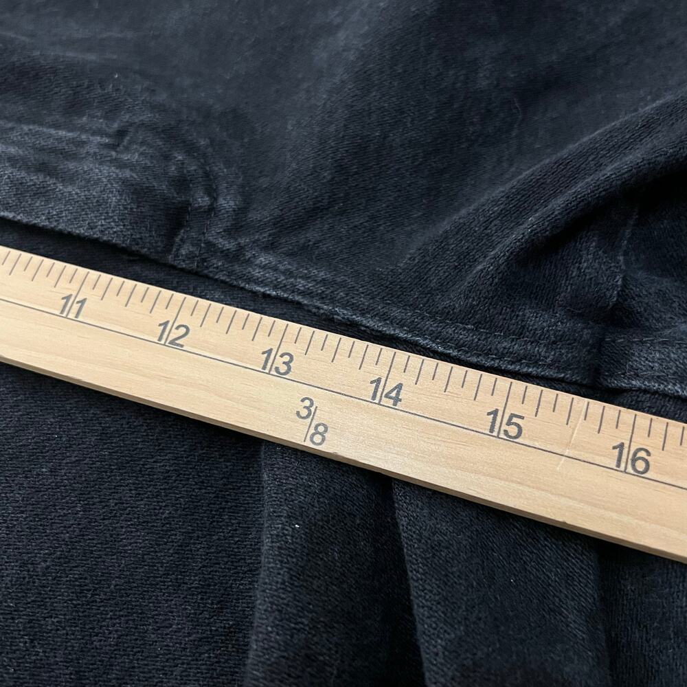 Wrangler Black Straight Leg Denim Jeans Big and Tall 13MWZWK | Men's Size 48X34 - Picture 6 of 8